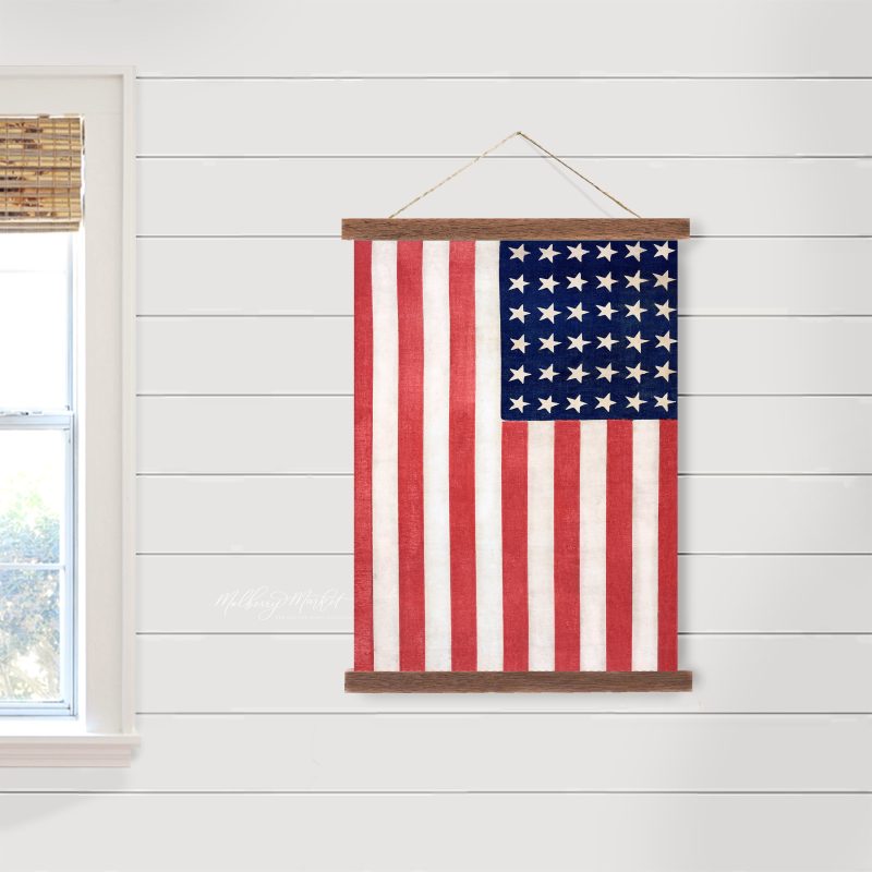 American Flag Hanging Canvas Art 1a2e4dc7 9085 4da4 b588 f56a118de767