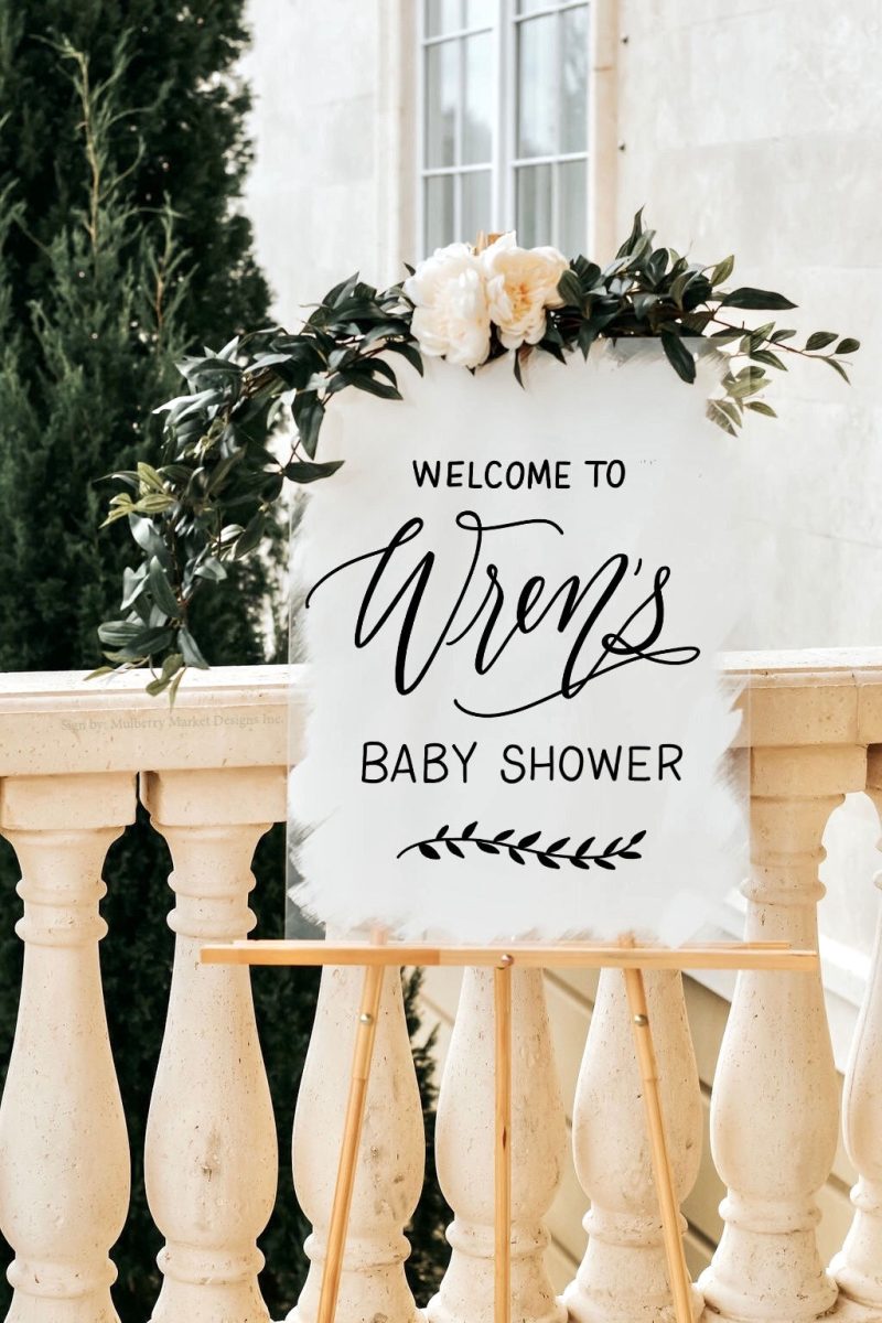 Custom Baby Shower Signs