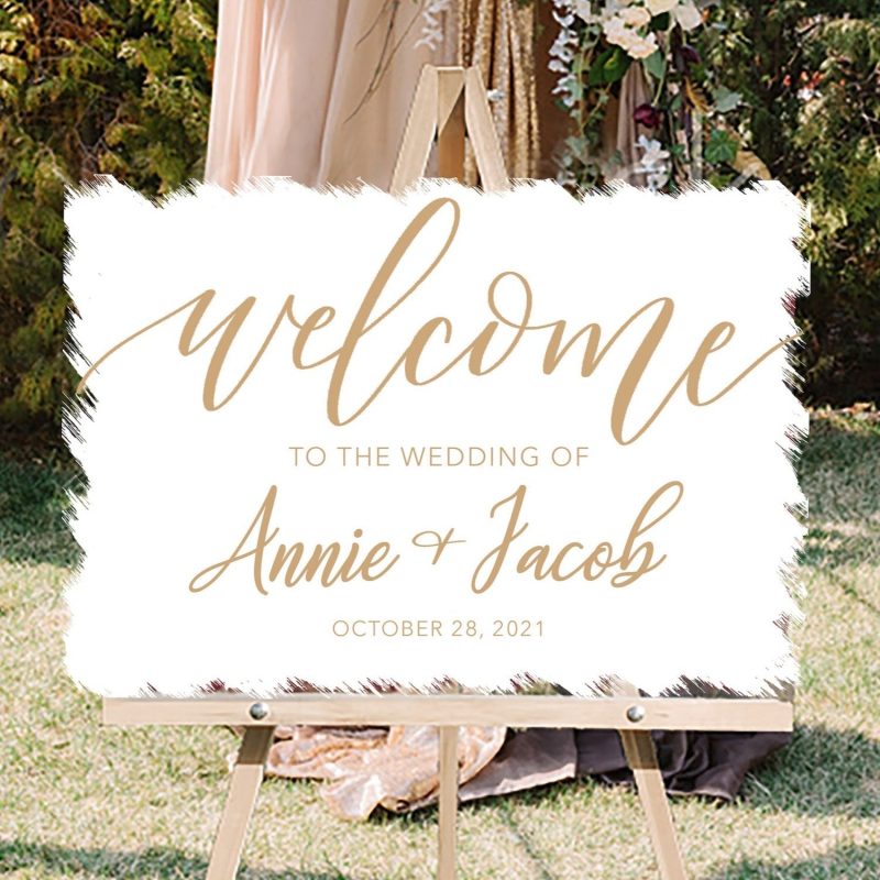 Personalized Wedding Signs