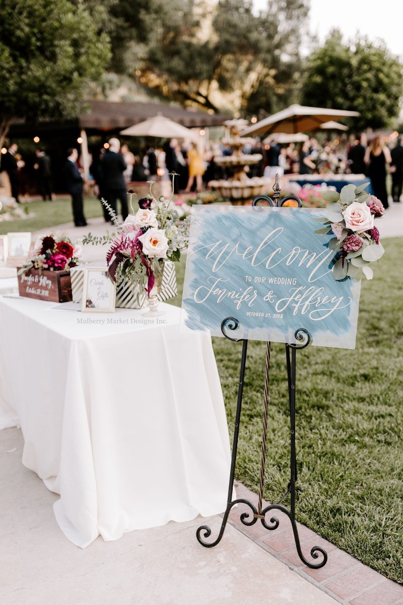 Personalized Wedding Welcome signs