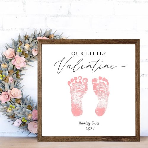 Personalized valentines sign