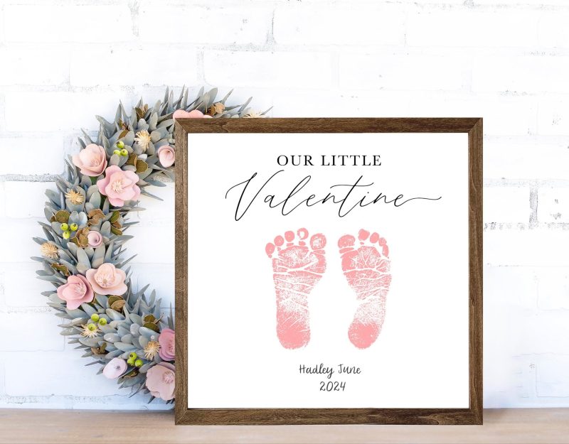 Personalized valentines sign