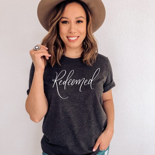 RedeemedChristiantshirt christianapparel