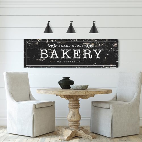 Antique Metal Bakery Sign - Mulberry Market Designs