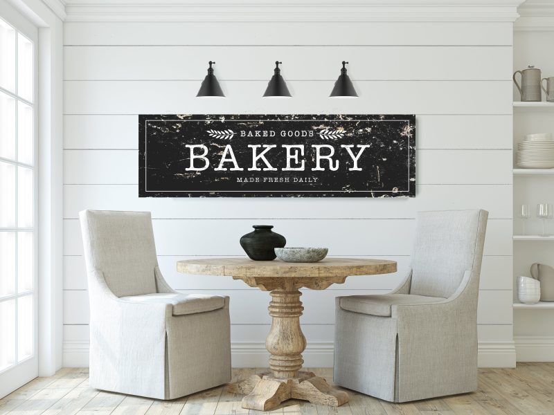 Antique Metal Bakery Sign - Mulberry Market Designs