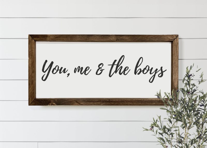 Youmeandtheboyssign