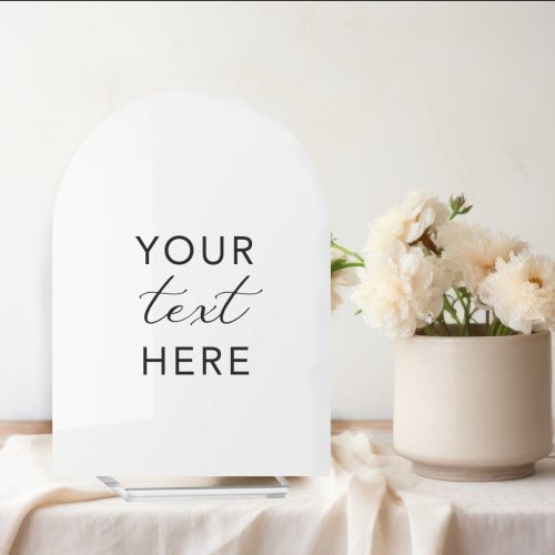 acrylicweddingsignmodernwedding