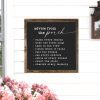 Advice From The Porch Wood Framed Sign - Mulberry Market Designs