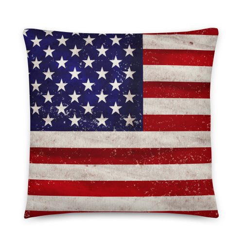 American Flag Pillow - Mulberry Market Designs