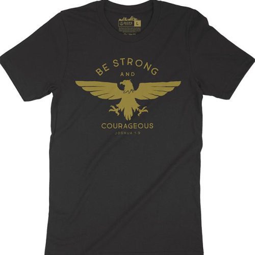 Be Strong Eagle T-Shirt - Mulberry Market Designs