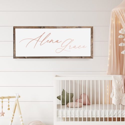 nurserybabynamesignpersonalized