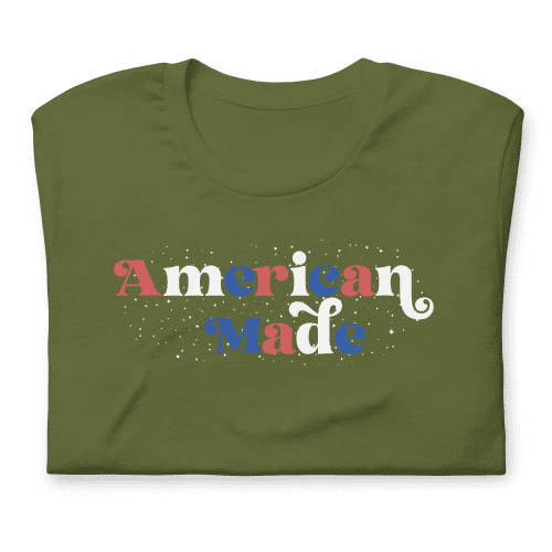 American Made T-Shirt - Mulberry Market Designs