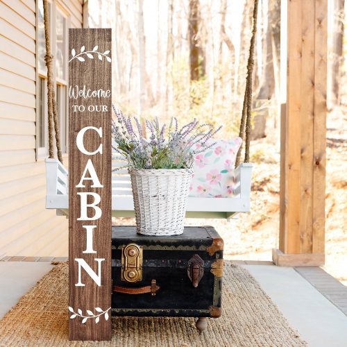 welcometoourcabinporchdecor