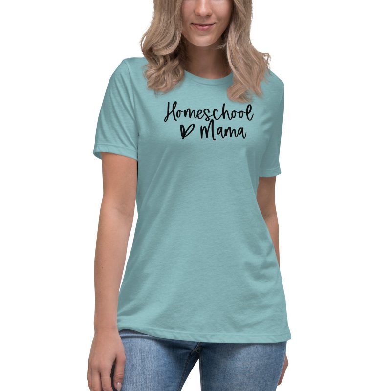 Homeschool Mama T Shirt - Mulberry Market Designs