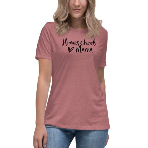 Homeschool Mama T Shirt - Mulberry Market Designs